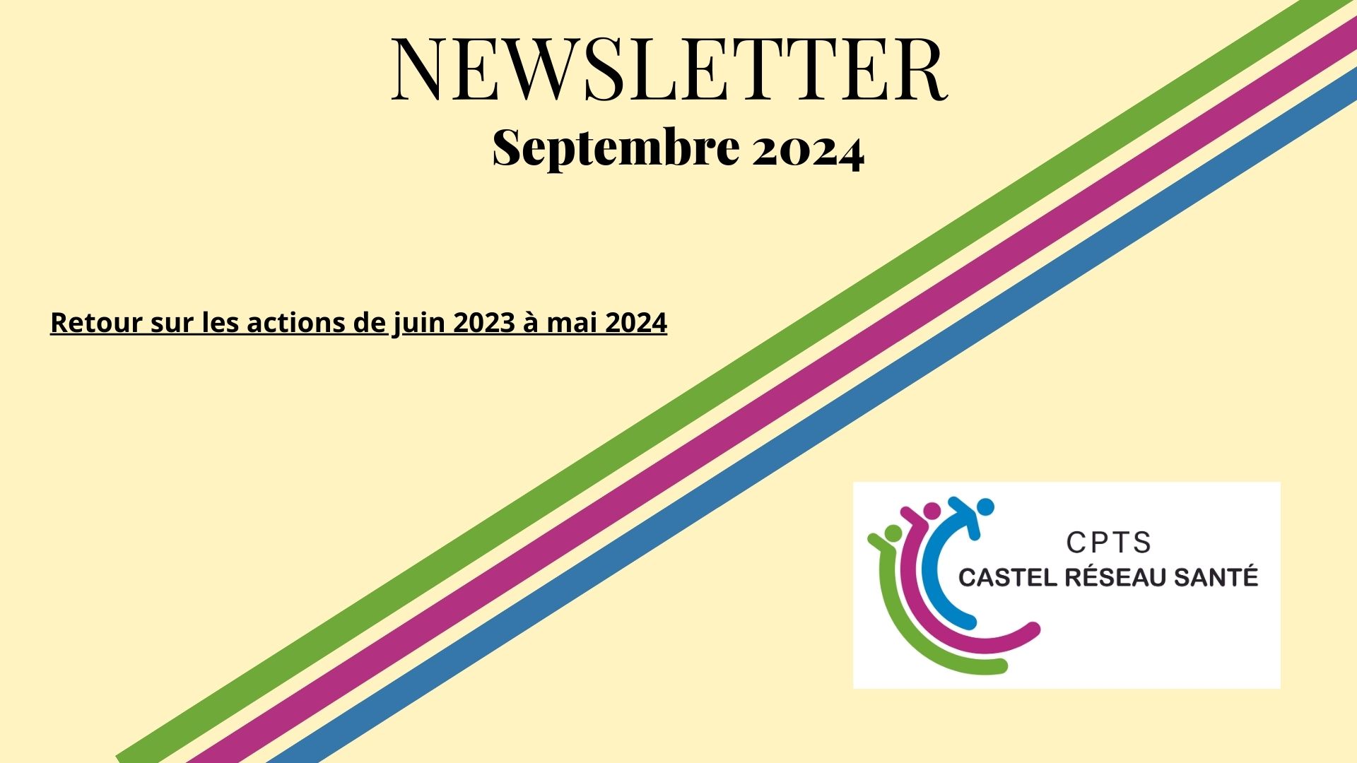 NEWSLETTER CPTS CASTEL RESEAU SANTE