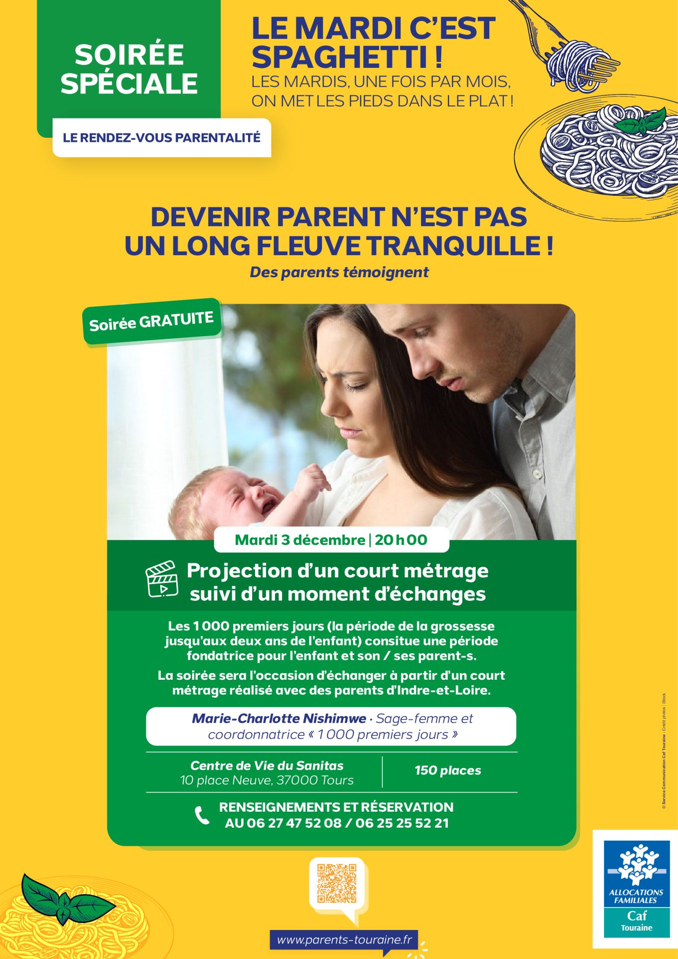 Mardi parentalité du 3 décembre : inscriptions ouvertes !